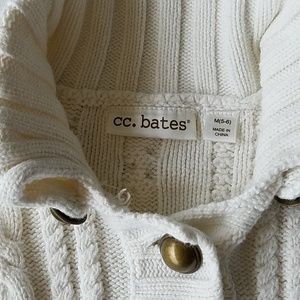 CC. Bates Shirts & Tops - Cream button down sweater CC. Bates Shirts & Tops - Cream button down sweater